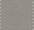 Bushwick Gray 1/2×1 Mosaic Matte