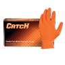 Hospeco, Catch, General Purpose Gloves, Nitrile, 9, Powder Free, XXL, Orange