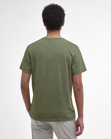 T-shirt con logo in tartan Torpoint