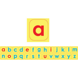 Die-Cut Magnetic Foam Lowercase Letters, 104 Pieces
