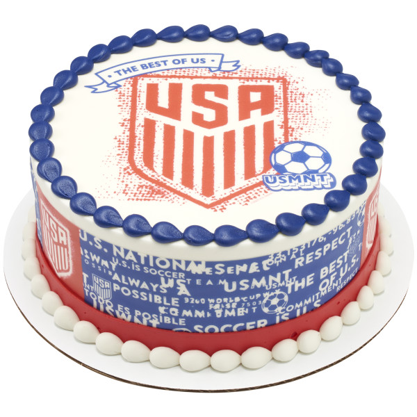 U.S. Soccer The Best of U.S. PhotoCake® Edible Image® Strips