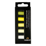 Rembrandt Soft Pastels Micro Sets 5 Half Sticks Cool Yellows