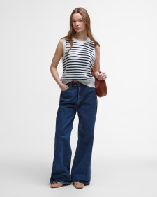Emberly Striped Sweater Vest 