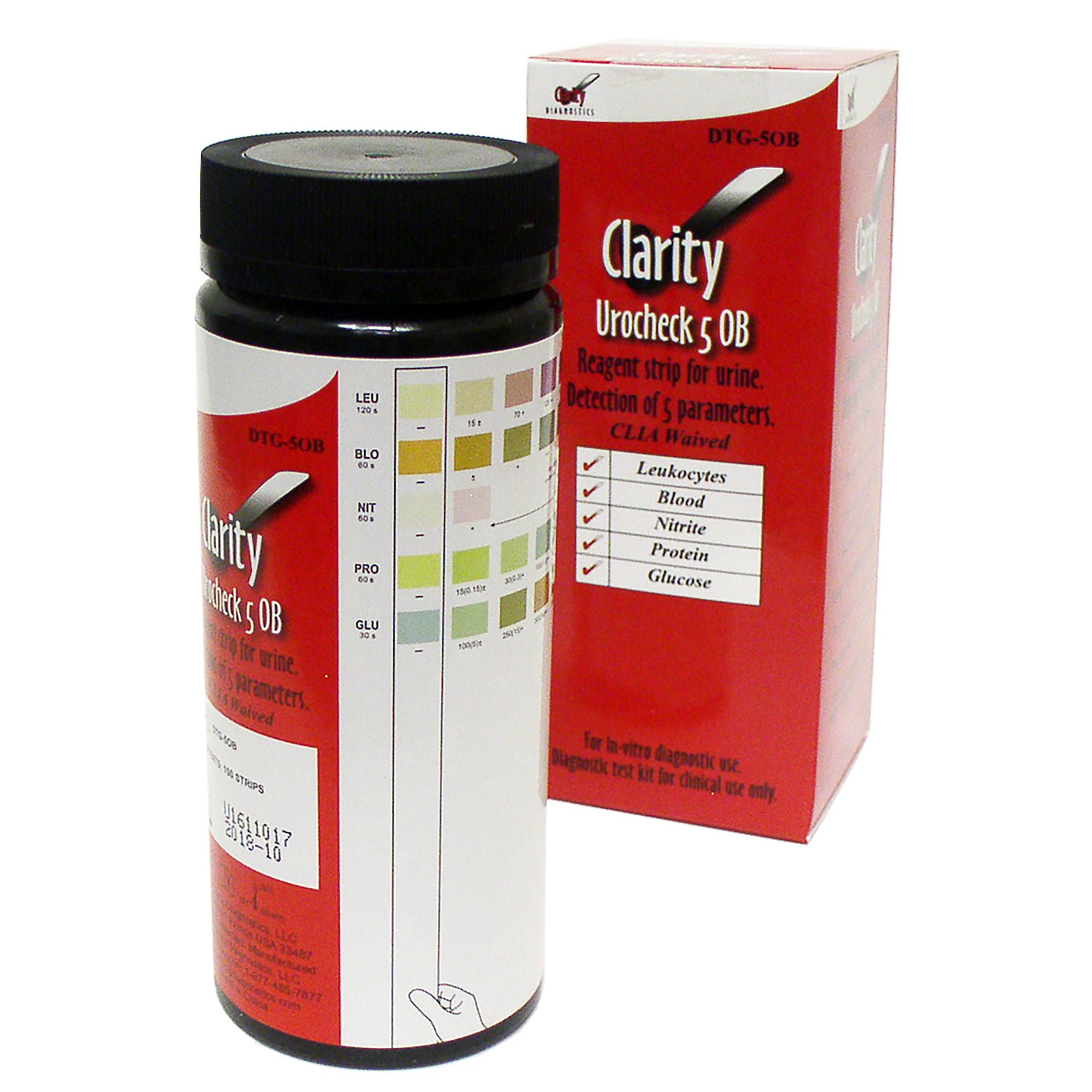 Clarity® Urocheck 50B Urinalysis Reagent, General Chemistry