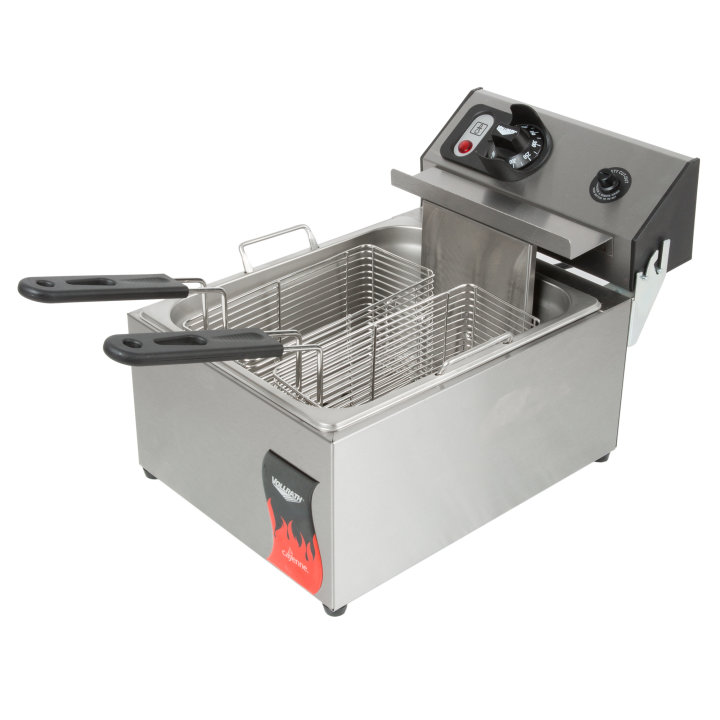 208- to 240-volt 10-lb standard-duty Cayenne® countertop deep fryer