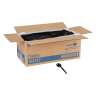 Dixie, Heavy-weight Polystyrene Disposable Plastic Soup Spoons, Black