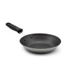 9 ⅜-inch carbon steel induction fry pan with SteelCoat x3™ nonstick coating and silicone handle