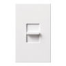 Nova T Slide-to-Off Magnetic Low-Voltage Dimmers, 1000VA, White, Small Control, 277V