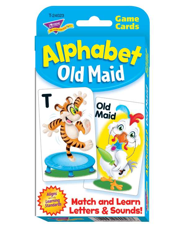 Alphabet Old Maid Challenge...