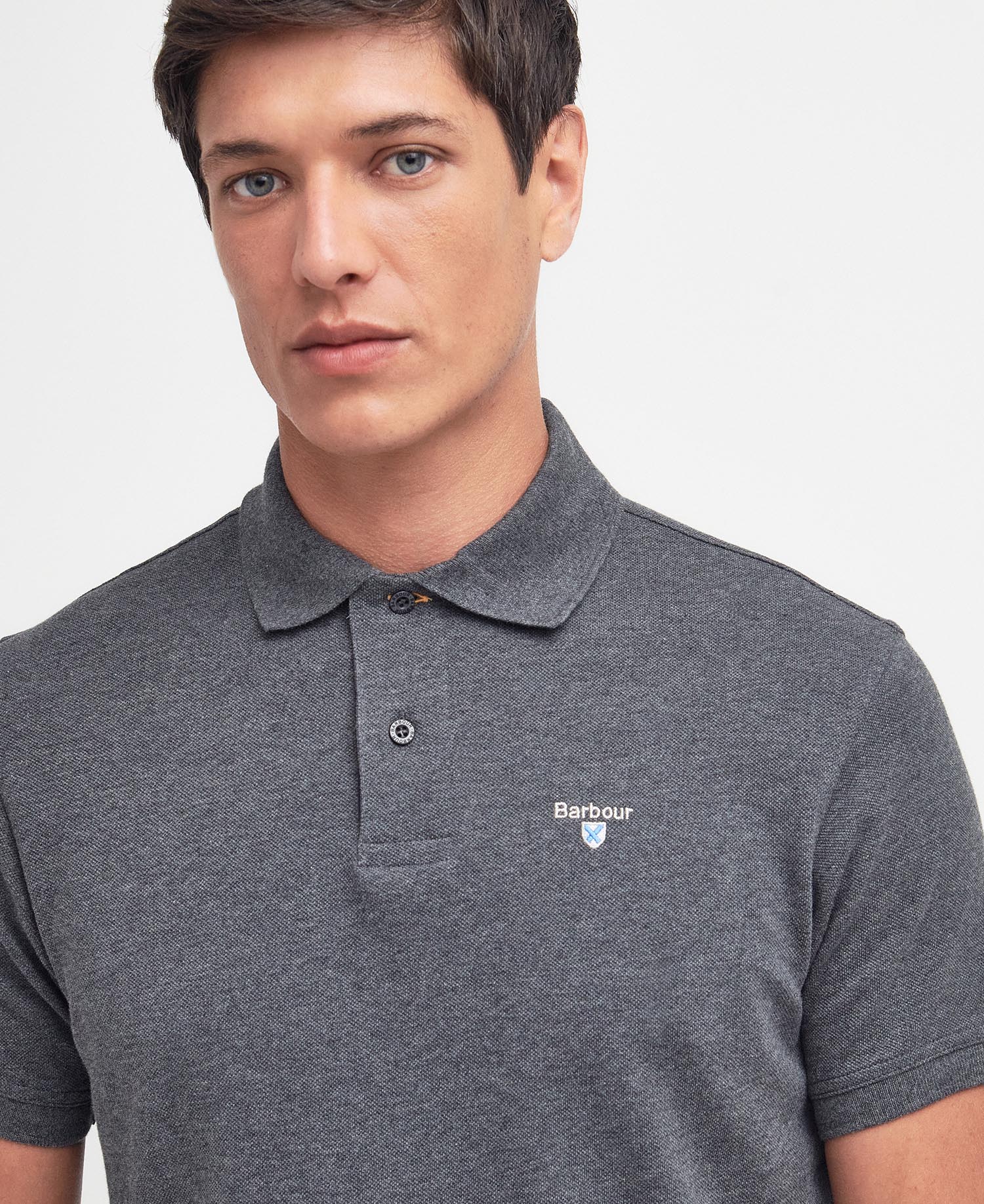Tartan Pique Polo Shirt image number 3
