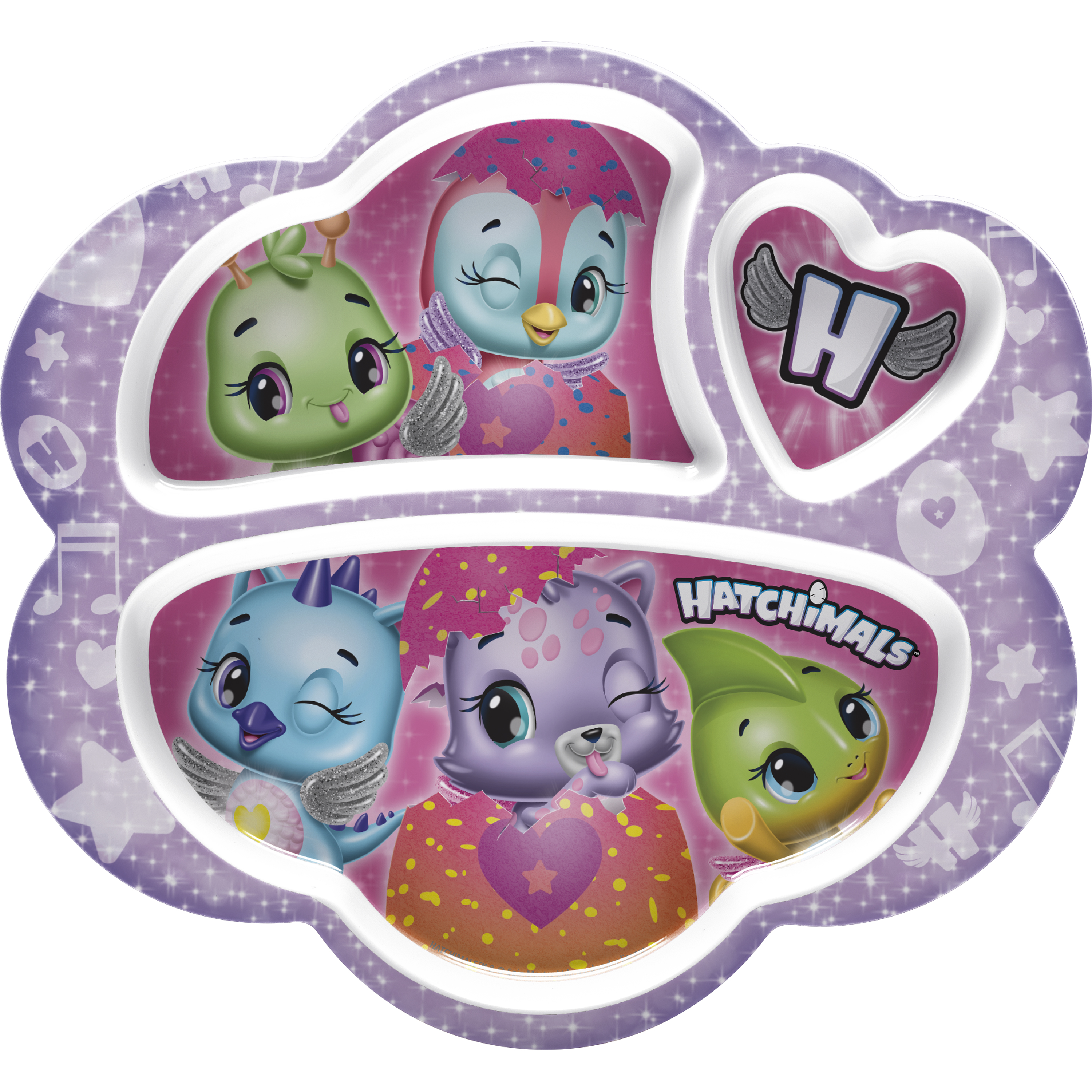 Hatchimals Kid’s Dinnerware Set, Colleggtibles, 3-piece set slideshow image 4 Hatchimals Kid’s Dinnerware Set, Colleggtibles, 3-piece set slideshow image 4