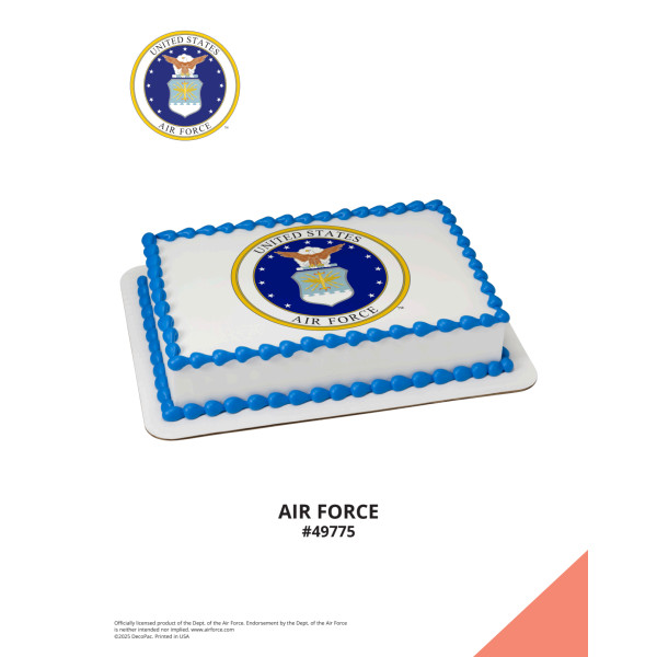 United States Air Force™ Edible Image® The Magic of Cakes® Page