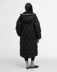 Longline Yasmin Down Puffer Jacket Black