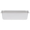 Half-long-size 6-inch-deep Super Pan 3® stainless steel steam table pan