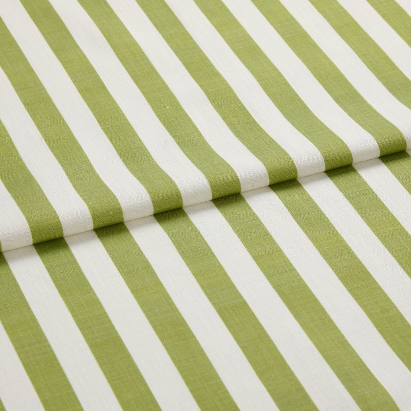Portofino Stripe Kiwi Roman blind