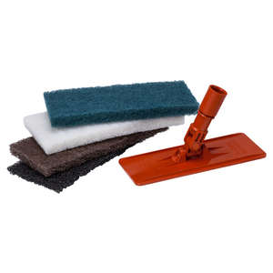 3M, Pad Holder, Plastic, Rectangle, Orange, 4.625"x10"