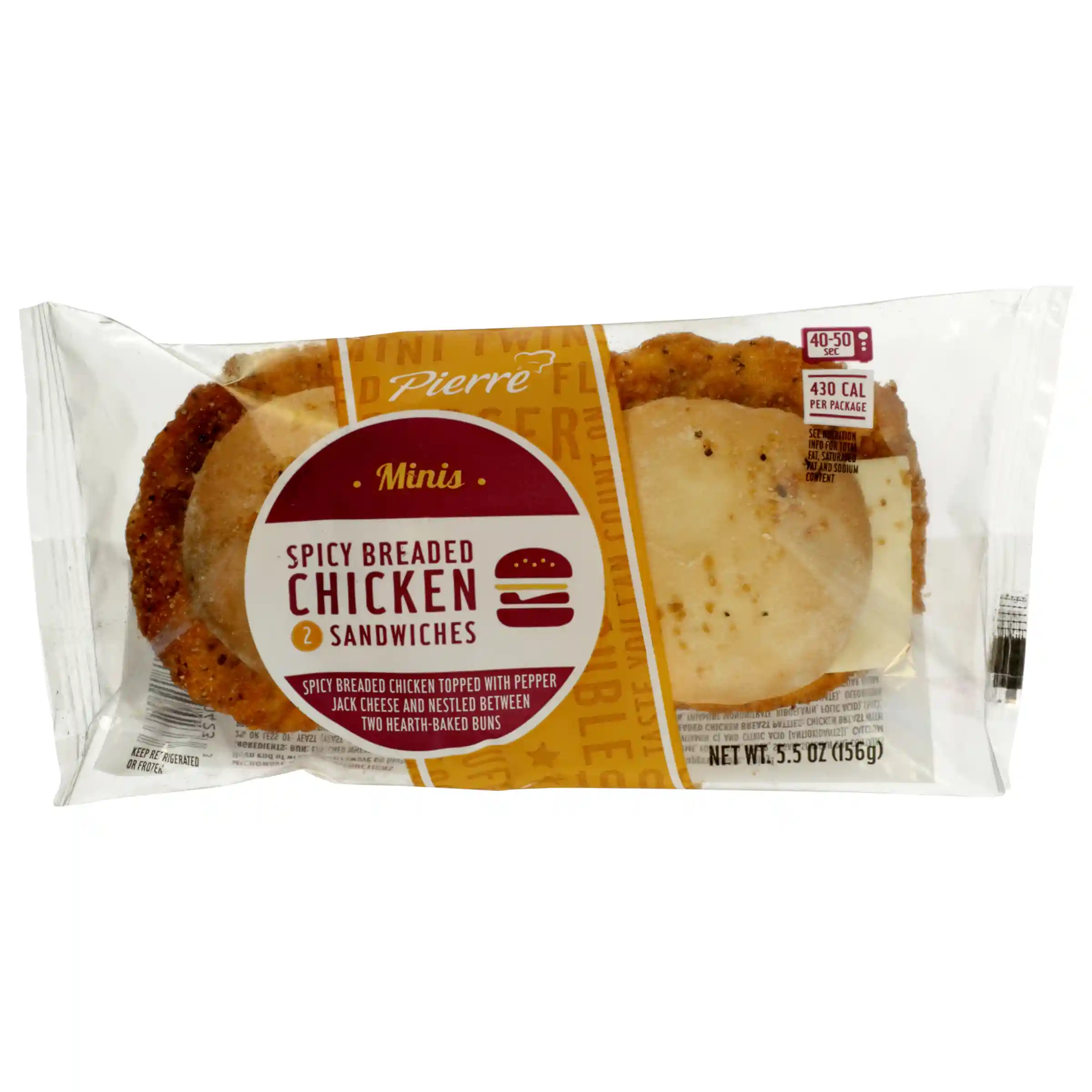 Pierre™ Mini Spicy Breaded Chicken Sandwiches_image_3