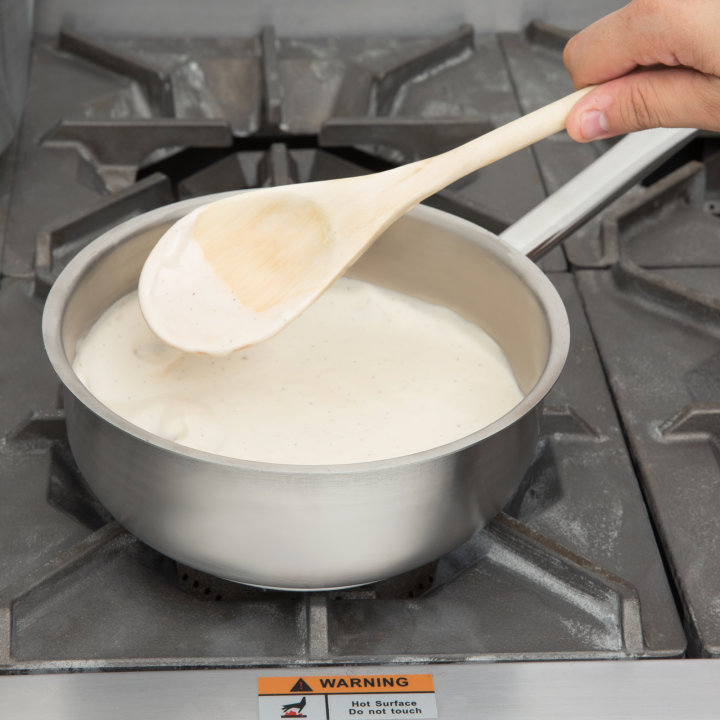 2 ¼-quart Centurion® curved sauté pan in natural finish