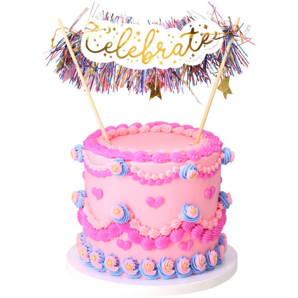 Packed Party Celebrate Banner Layon