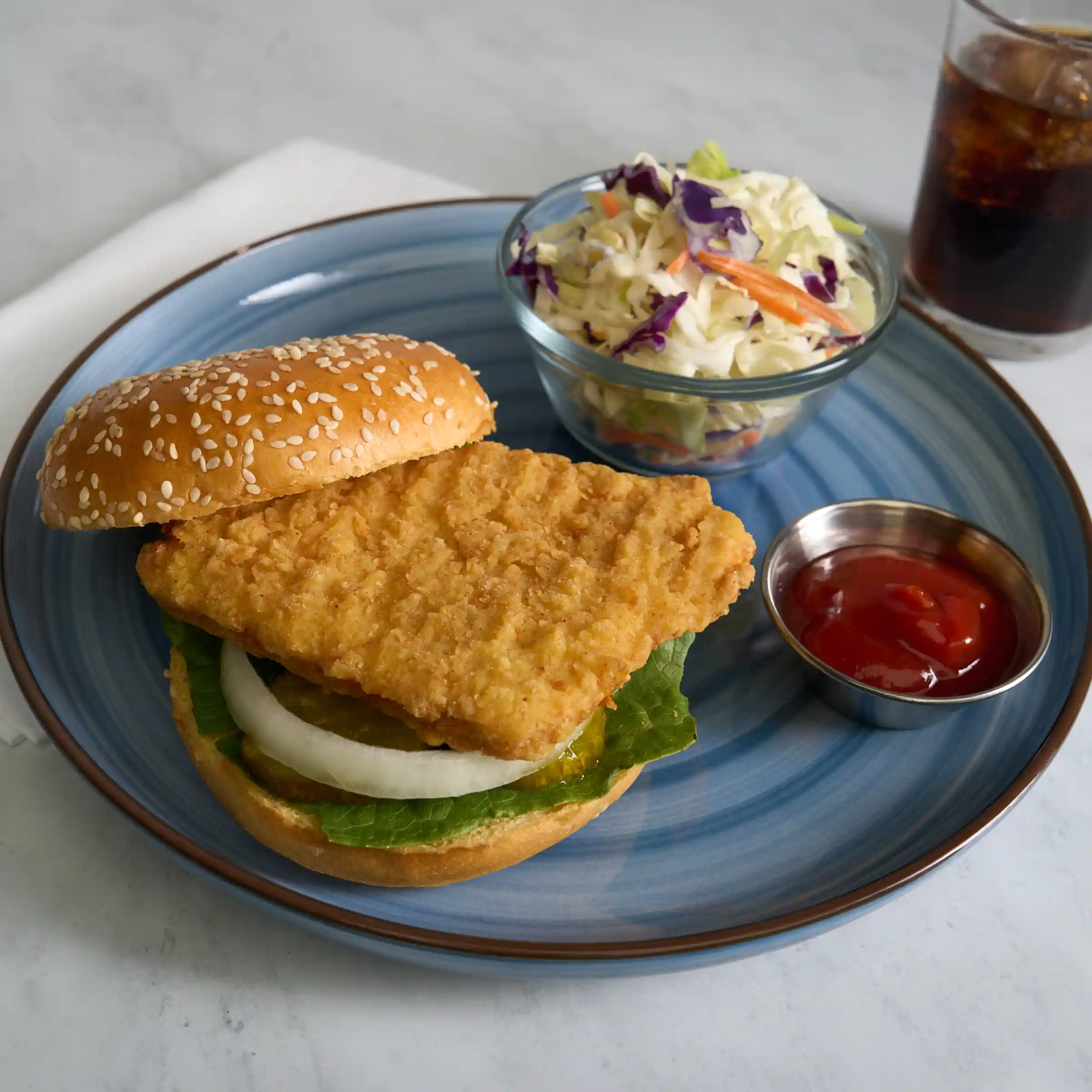 Tyson Red Label® Uncooked Golden Crispy Chicken Breast Pattie Fritters, 3.2 oz. _image_1