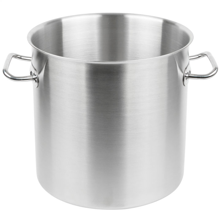 18-quart Intrigue® stainless steel stockpot in mirror finish
