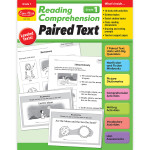 Evan-Moor Educational Publishers Reading Comprehension: Paired Text, Grade 1 EMC3291