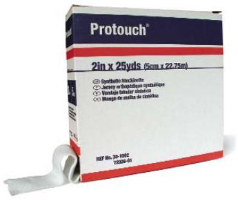 Protouch® White Synthetic Undercast Stockinette, 6 Inch x 25 Yard