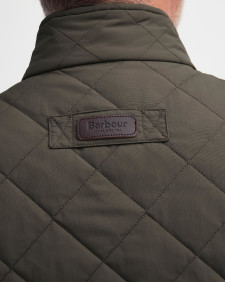 Fernwood Quilted Gilet Dark Olive