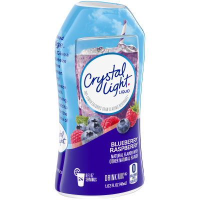 Crystal Light Liquid Blueberry Raspberry Drink Mix, 1.62 fl oz Bottle