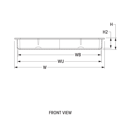 Engineering front view
