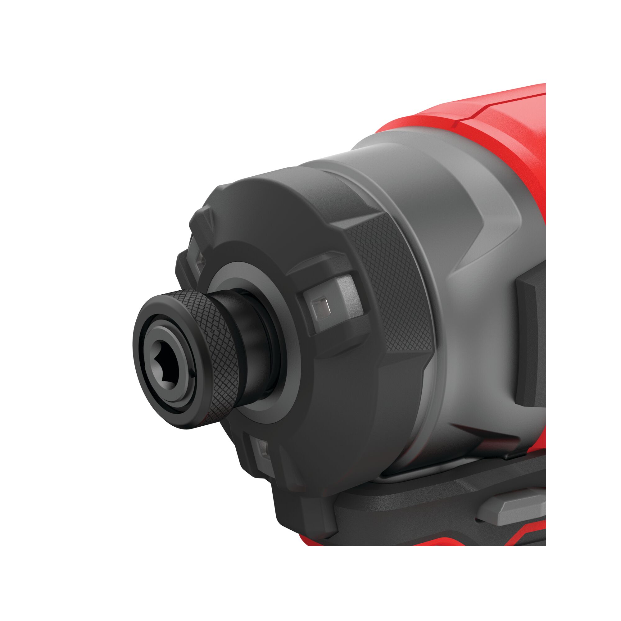 quickly release chuck feature of brushless cordless impact driver 2 batteries.