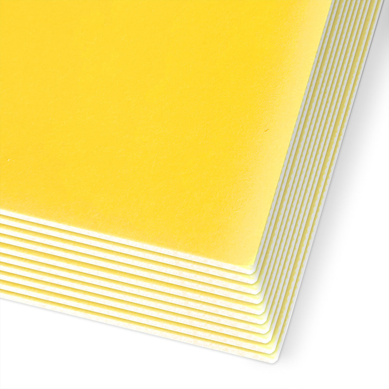 20 x 30 in Foam Board, Yellow, Pack of 10
