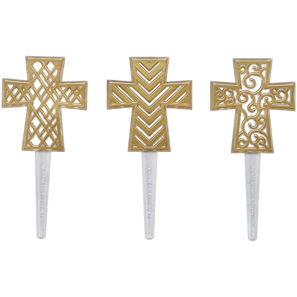 Gold Cross Assortment DecoPics®