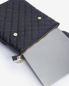 Quilted Hoxton Backpack Classic Black