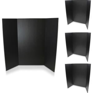 1-Ply Project Board, 36" x 48", Black, Pack of 4