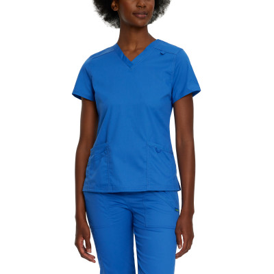 ProFlex 4160 Ladies 3 Pocket V Neck Scrub Top by Landau-Landau