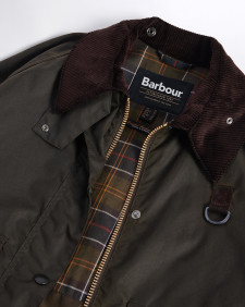 Women's Spey Waxed Jacket Olive-Classic