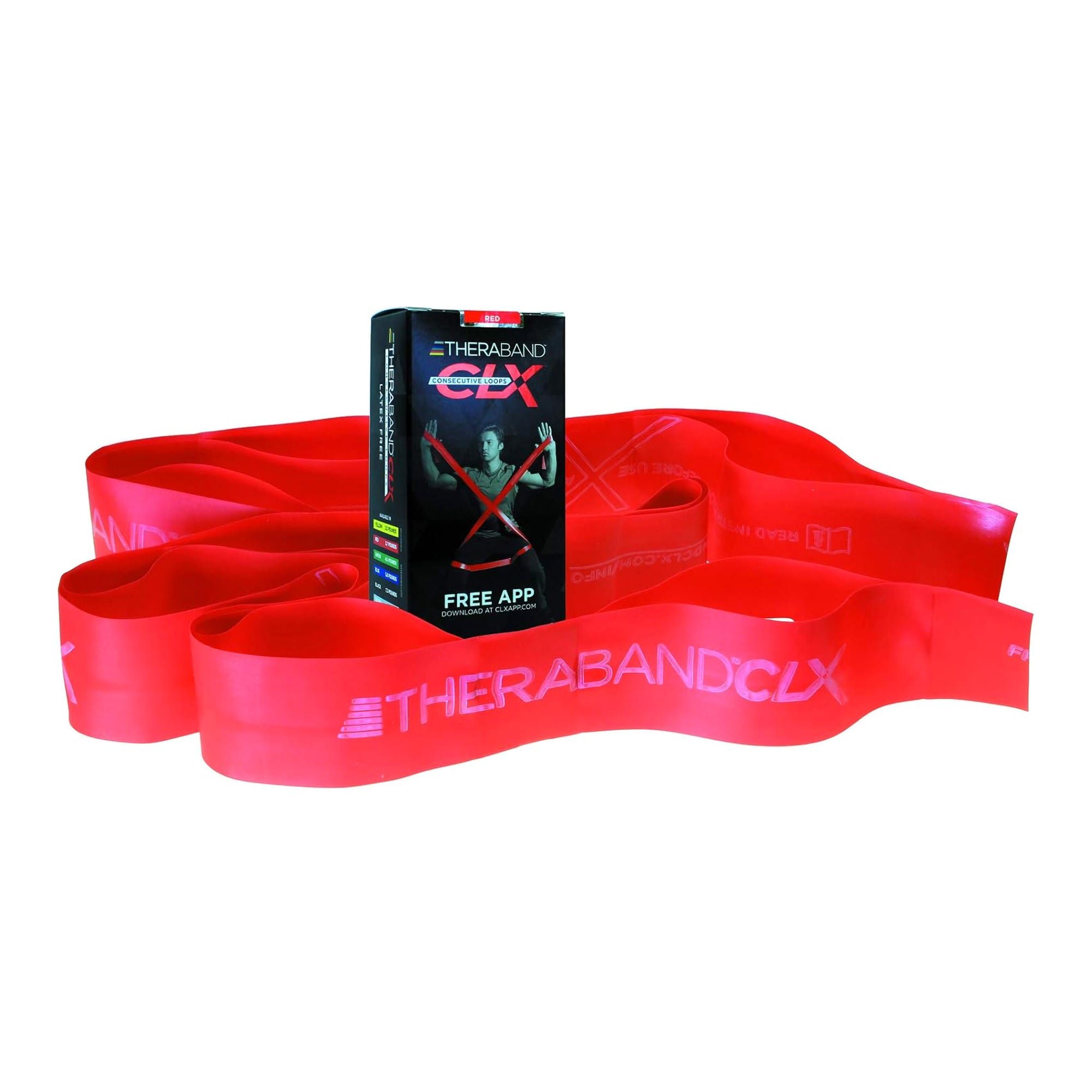 Performance Health LOOP, THERABAND CLX 5' RED