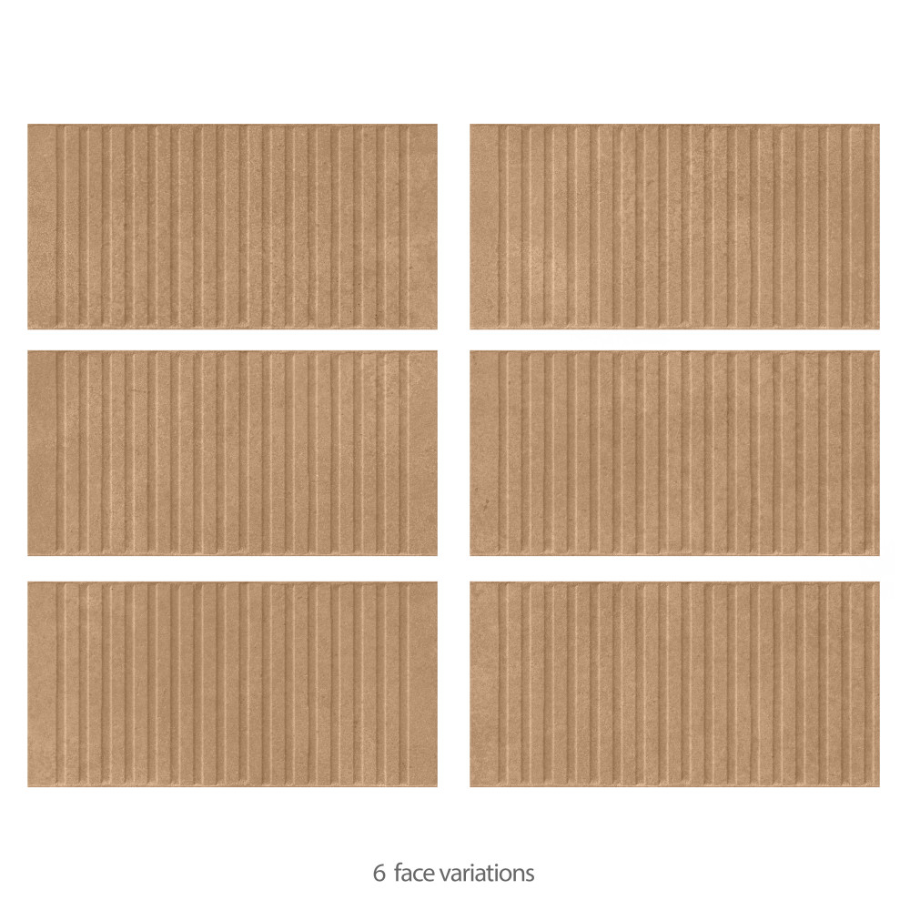 Kings Loft Clay 7-7/8 in. x 15-3/4 in. Ceramic Wall Tile
