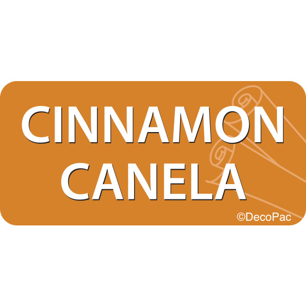 Cinnamon/Canela Promotional Label