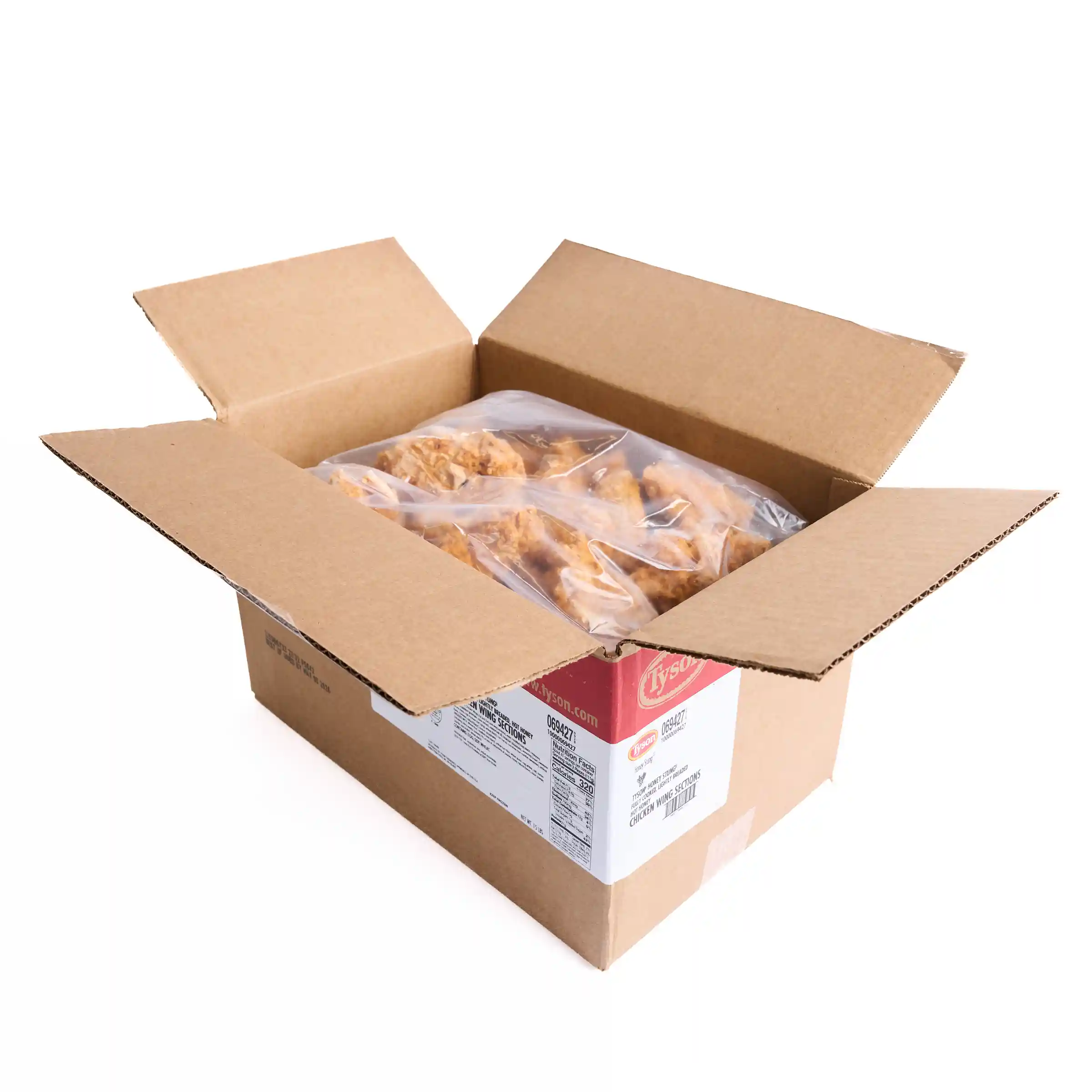Tyson® Honey Stung® Fully Cooked Lightly Breaded Hot Honey Chicken Wing Sections_image_4