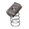 Zinc Plated Steel Spring Nut #10-32 Thread