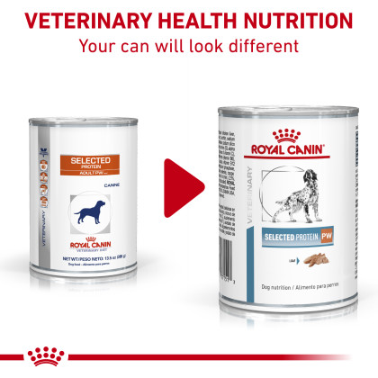 Royal Canin Veterinary Diet Canine Selected Protein PW Canned Dog Food