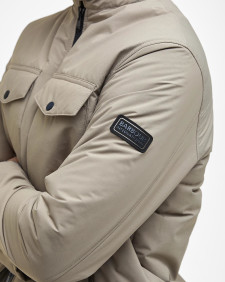 Distill Quilted Jacket Brindle