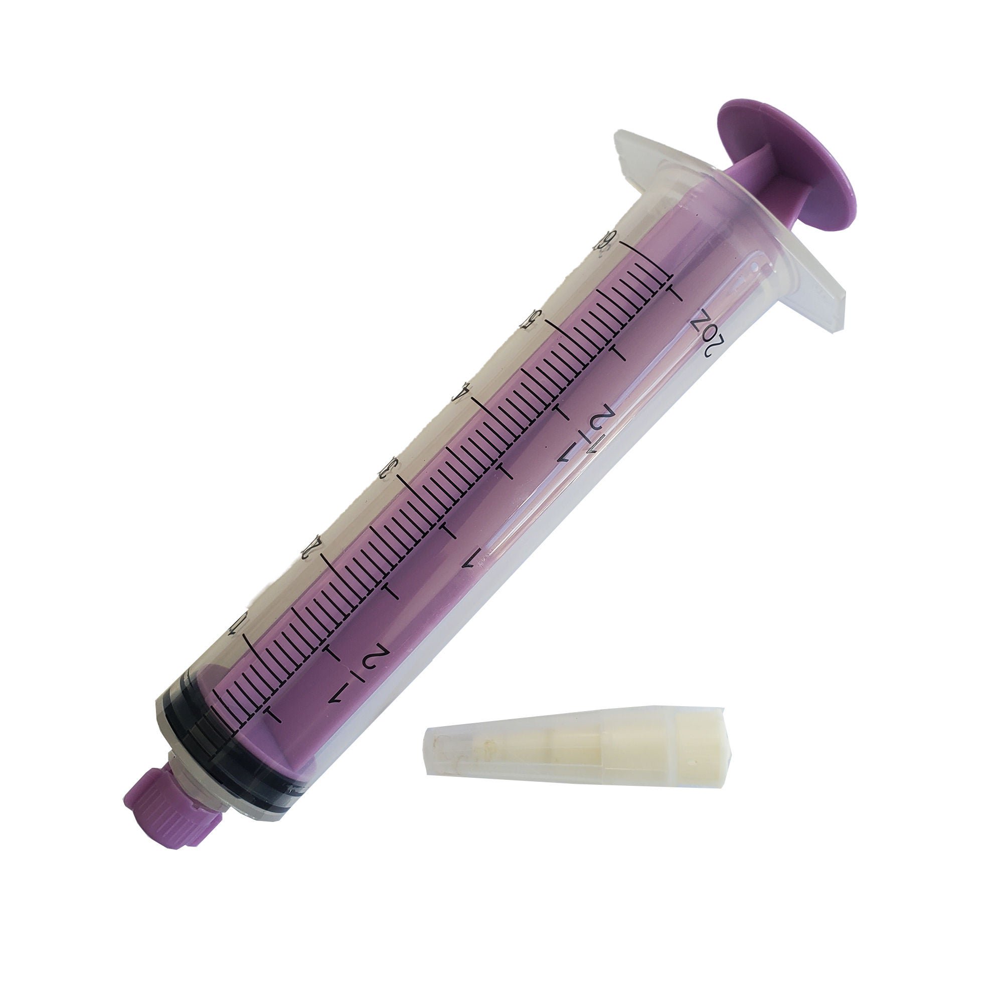 Amsino International SYRINGE, FLAT TOP ENFIT TRANSITION ADPT 60ML (30/CS)
