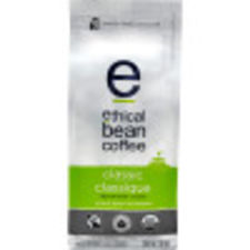 Ethical Bean Fairtrade Organic Coffee, Classic Medium Roast, Whole Bean Coffee