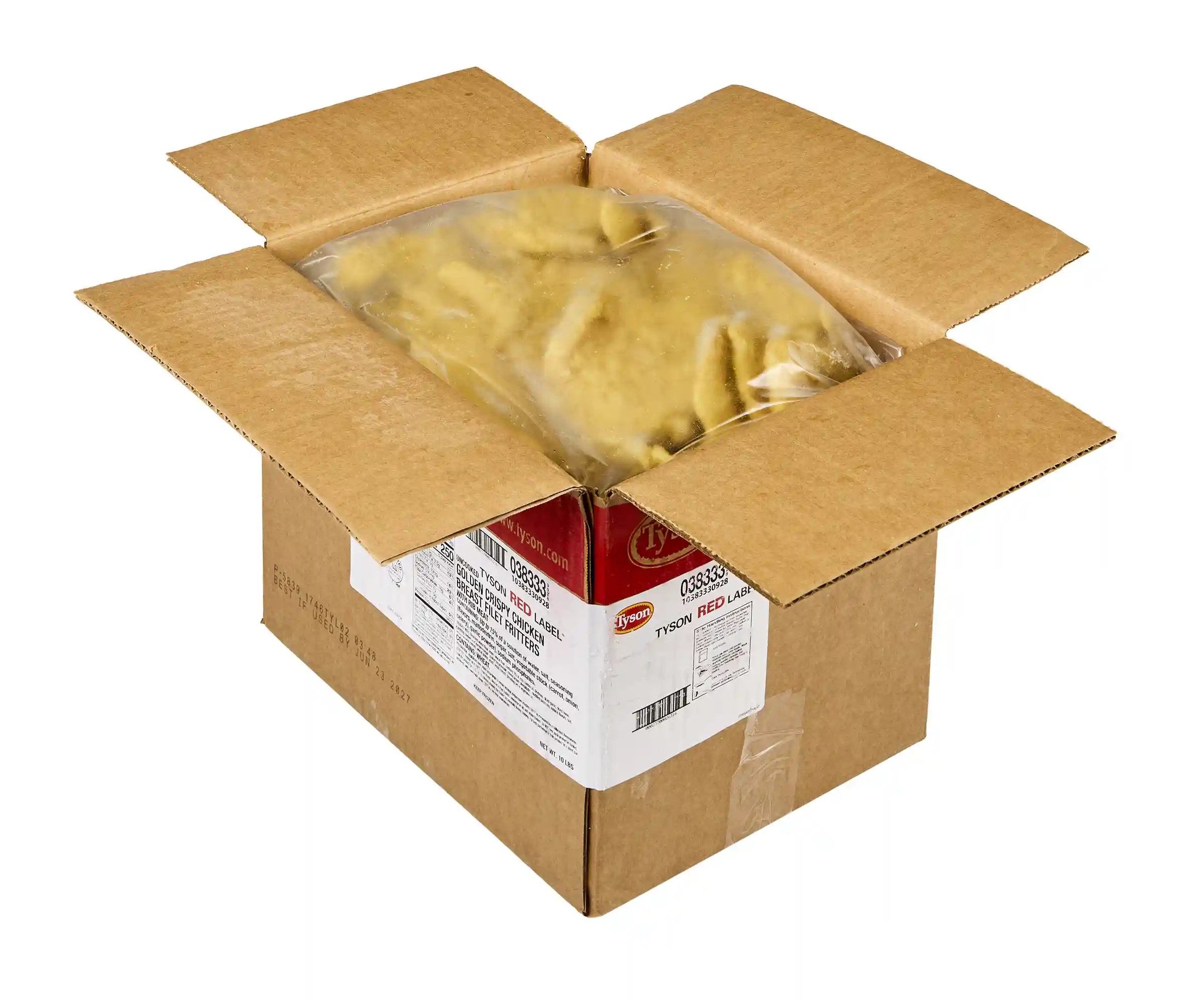 Tyson Red Label® Uncooked Golden Crispy Chicken Breast Filet Fritters, 4 oz. _image_4
