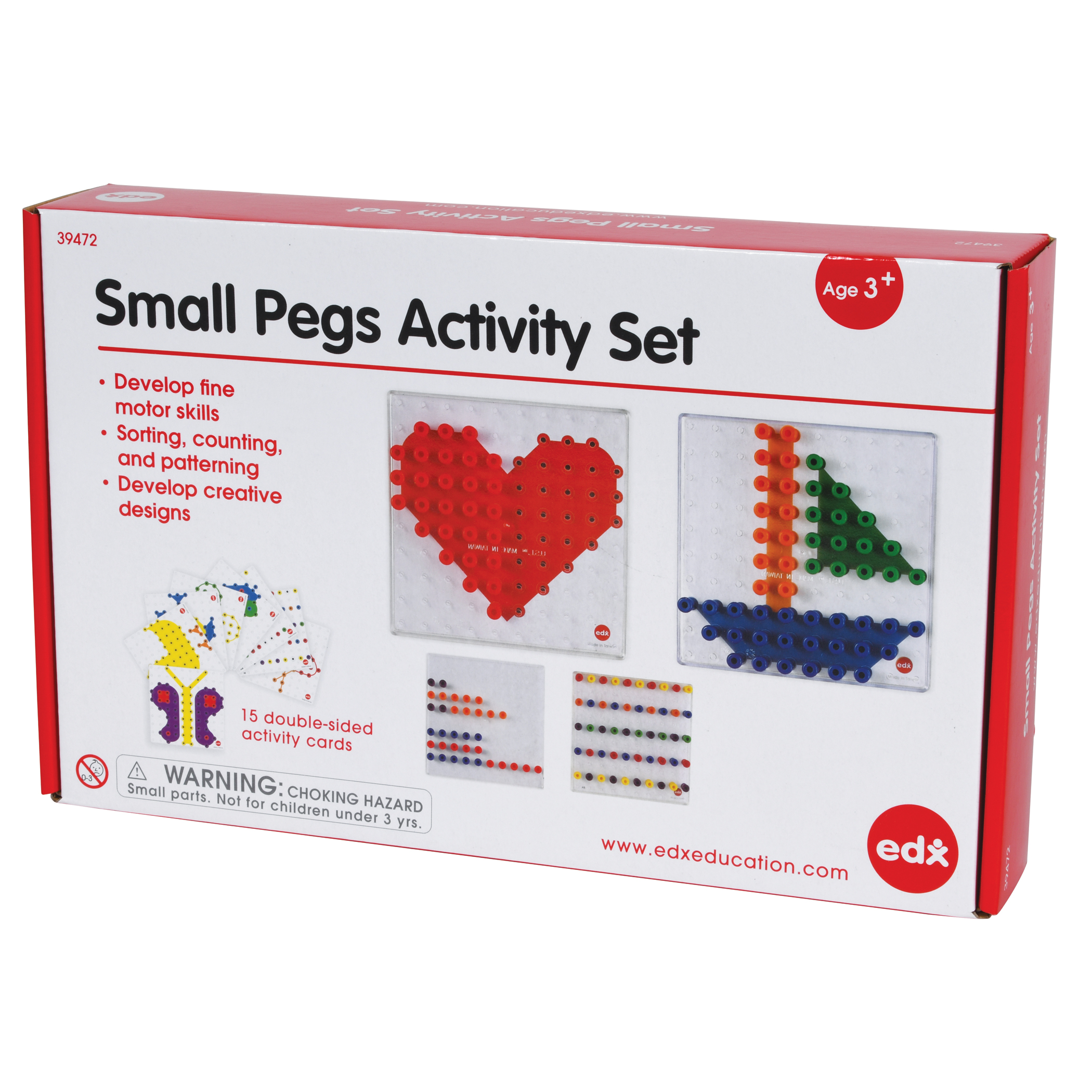 edxeducation Small Pegs Activity Set image number null