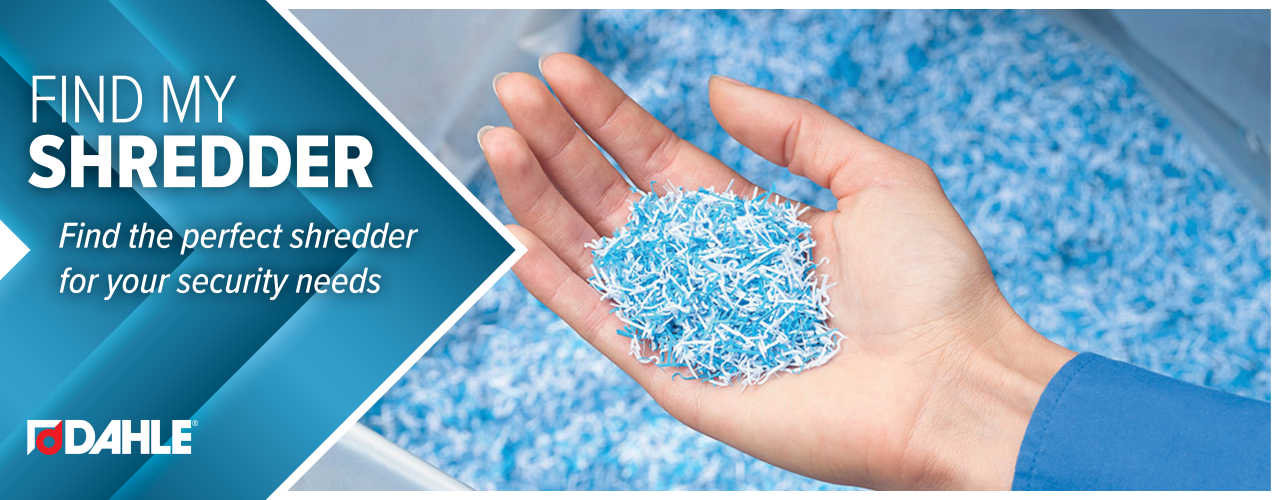Find the perfect Dahle shredder for your security needs.