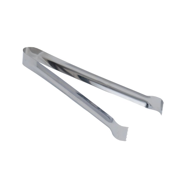 12-inch economy stainless steel pom tongs